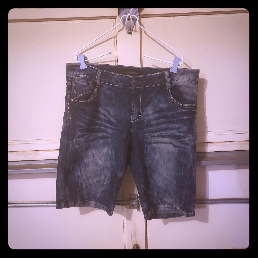 South pole Jean Bermuda Shorts